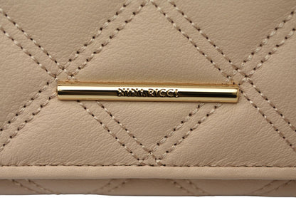 ニナリッチ 財布 NINA RICCI 長財布 レザー レディース ルクソール ベージュ 085190410 未使用【中古】