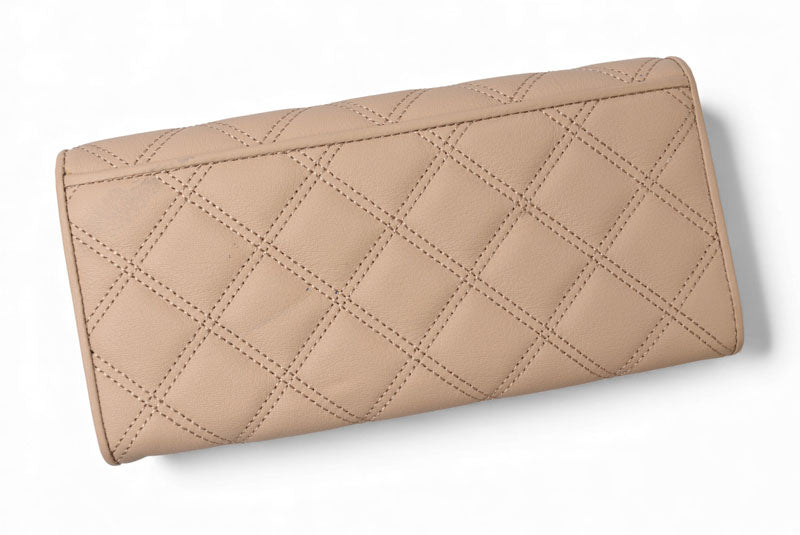 ニナリッチ 財布 NINA RICCI 長財布 レザー レディース ルクソール ベージュ 085190410 未使用【中古】