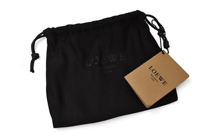 ロエベ キーリング/キーホルダー LOEWE バッグチャーム タッセル ローズ 111.08.415 未使用【中古】