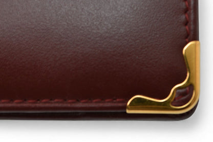 カルティエ 折財布/二つ折り財布 ヴィンテージ Cartier メンズ マスト ドゥ カルティエ ボルドー 73184192【中古】