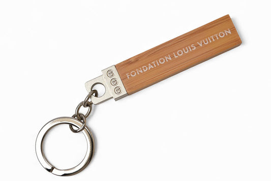 ルイヴィトン財団 美術館 限定 キーリング/バッグチャーム FONDATION LOUIS VUITTON 【中古】