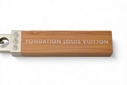 ルイヴィトン財団 美術館 限定 キーリング/バッグチャーム FONDATION LOUIS VUITTON 【中古】