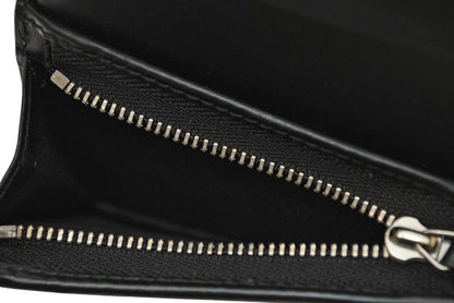 グッチ ミニ財布/二つ折り GUCCI グッチシマ シグネチャー カードケースウォレット 522869 ブラック【中古】