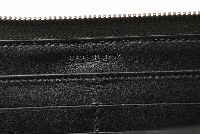 シャネル 財布 CHANEL 長財布/ラウンドファスナー カメリア A50085 ダークネイビー【中古】