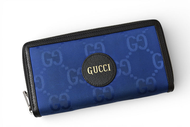 グッチ 財布 GUCCI 長財布/ラウンドファスナー式 長財布 Off The Grid/オフザグリッド 625576 ブルー/ブラック【中古】