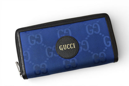 グッチ 財布 GUCCI 長財布/ラウンドファスナー式 長財布 Off The Grid/オフザグリッド 625576 ブルー/ブラック【中古】
