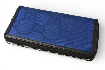 グッチ 財布 GUCCI 長財布/ラウンドファスナー式 長財布 Off The Grid/オフザグリッド 625576 ブルー/ブラック【中古】