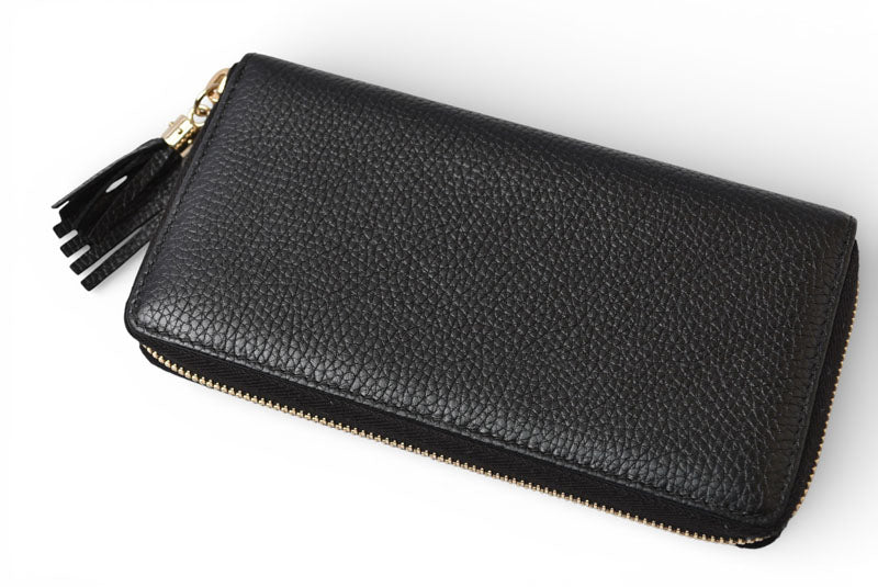 グッチ 財布 GUCCI 長財布/ソーホー インターロッキングG ブラック ラウンドファスナー 598187【中古】