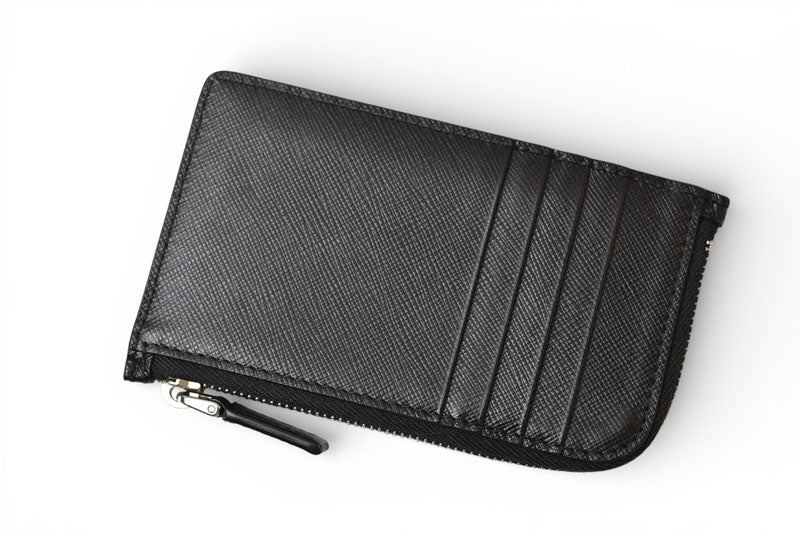 プラダ フラグメントケース PRADA カードケース/コインケース ロゴ レザー NERO/ブラック 2MC021【中古】