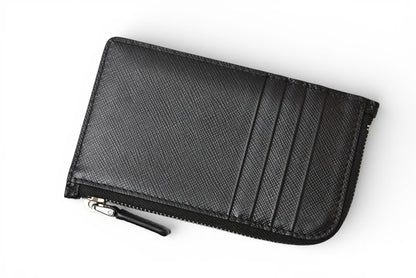 プラダ フラグメントケース PRADA カードケース/コインケース ロゴ レザー NERO/ブラック 2MC021【中古】
