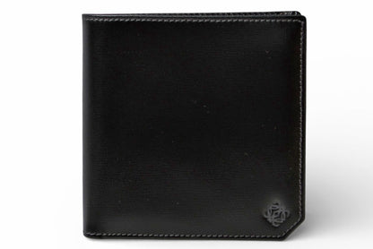 ロエベ 財布 未使用 LOEWE 二つ折り/折財布 アナグラム ブラック メンズ【中古】