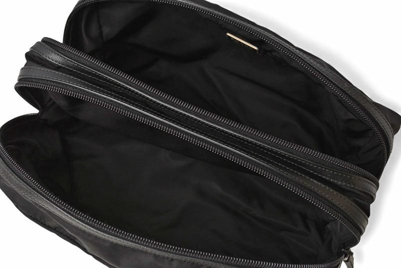 プラダ ポーチ/トラベルポーチ 2NA030 PRADA 小物入れ NERO/ブラック メンズ/レディース【中古】