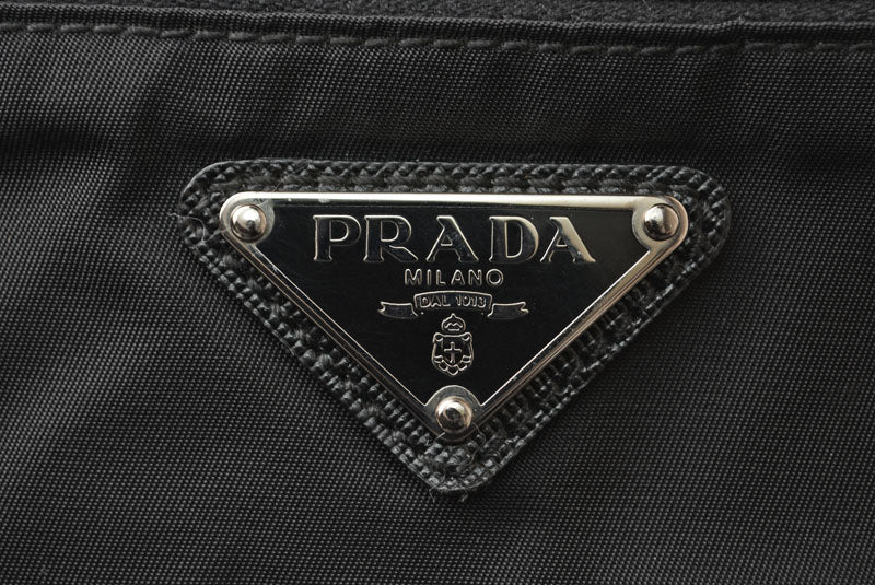 プラダ ポーチ/トラベルポーチ 2NA030 PRADA 小物入れ NERO/ブラック メンズ/レディース【中古】