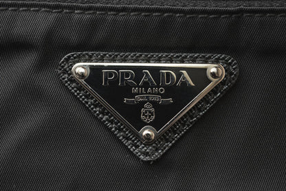プラダ ポーチ/トラベルポーチ 2NA030 PRADA 小物入れ NERO/ブラック メンズ/レディース【中古】