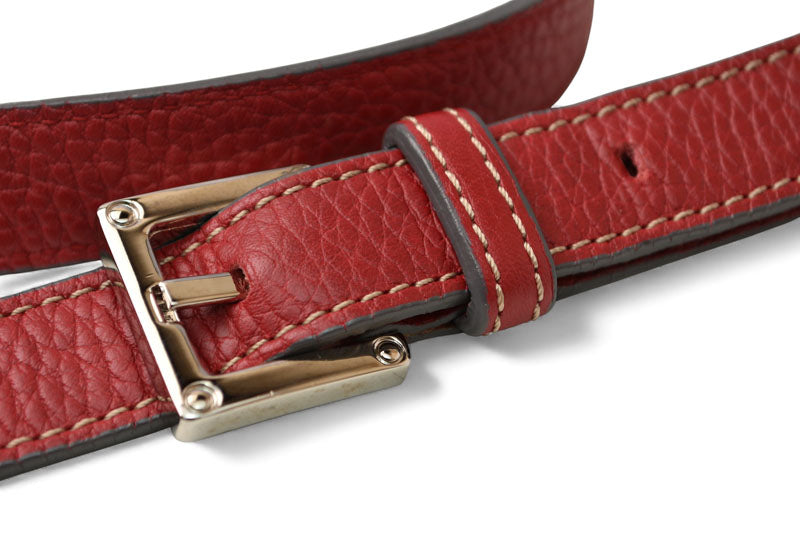 ロエベ ショルダーバッグ/クロスボディ センダ LOEWE バッグ ダークピンク【中古】