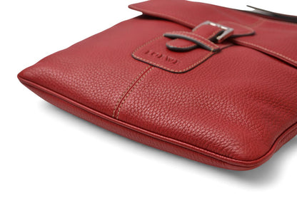 ロエベ ショルダーバッグ/クロスボディ センダ LOEWE バッグ ダークピンク【中古】