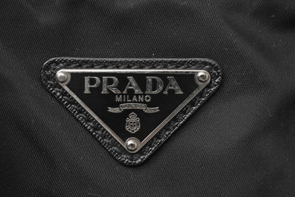 プラダ ショルダーバッグ PRADA ボストンバッグ/旅行カバン トラベル 2VC796 ブラック メンズ/レディース【中古】