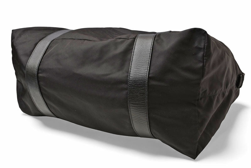 プラダ ショルダーバッグ PRADA ボストンバッグ/旅行カバン トラベル 2VC796 ブラック メンズ/レディース【中古】