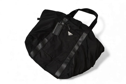 プラダ ショルダーバッグ PRADA ボストンバッグ/旅行カバン トラベル 2VC796 ブラック メンズ/レディース【中古】