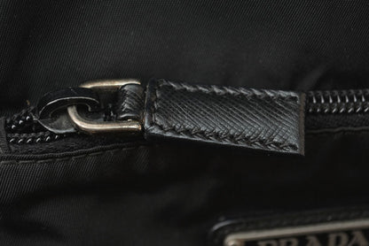 プラダ ショルダーバッグ PRADA ボストンバッグ/旅行カバン トラベル 2VC796 ブラック メンズ/レディース【中古】