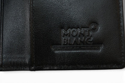 モンブラン キーケース/キーホルダー MONTBLANC 6連 ブラック/ゴールド【中古】