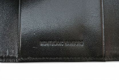 モンブラン キーケース/キーホルダー MONTBLANC 6連 ブラック/ゴールド【中古】