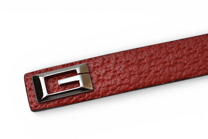 グッチ チャーム GUCCI ストラップ/チャーム ダークレッド/シルバー【中古】
