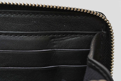 ジミーチュウ 財布/ラウンドファスナー JIMMY CHOO 長財布 スターエンボス ブラック【中古】