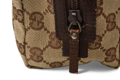 グッチ ポーチ GUCCI GGキャンバス 化粧ポーチ/コスメポーチ GGブラウン/ベージュ 29595【中古】