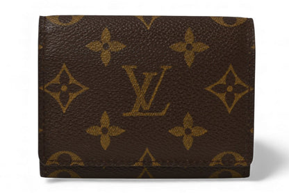 ルイヴィトン 名刺入れ/カードケース LOUIS VUITTON アンヴェロップ・カルト ドゥ ヴィジット モノグラム M62920【中古】