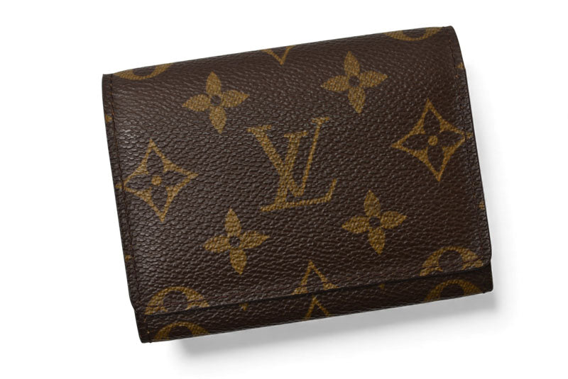 ルイヴィトン 名刺入れ/カードケース LOUIS VUITTON アンヴェロップ・カルト ドゥ ヴィジット モノグラム M62920【中古】