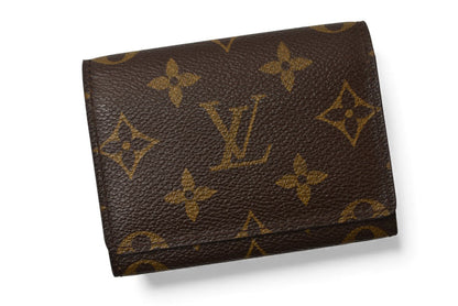 ルイヴィトン 名刺入れ/カードケース LOUIS VUITTON アンヴェロップ・カルト ドゥ ヴィジット モノグラム M62920【中古】