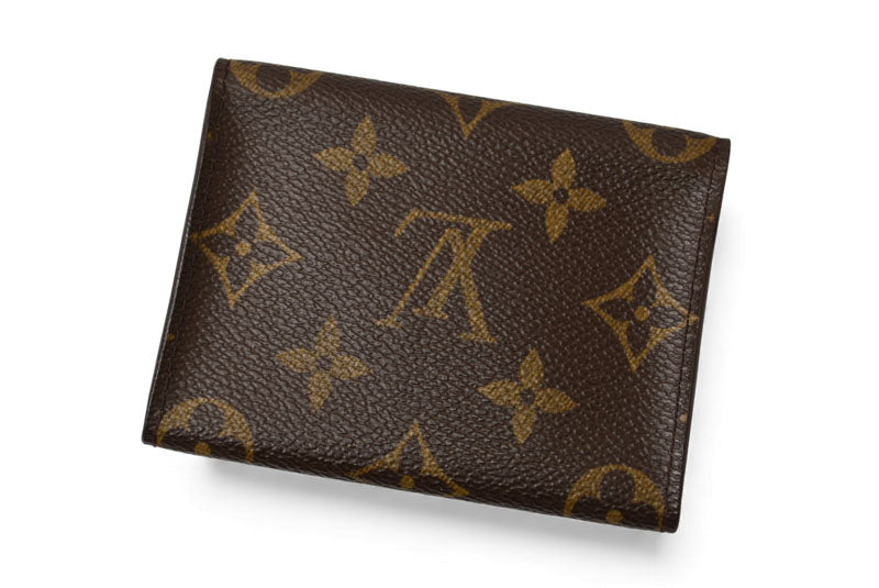 ルイヴィトン 名刺入れ/カードケース LOUIS VUITTON アンヴェロップ・カルト ドゥ ヴィジット モノグラム M62920【中古】