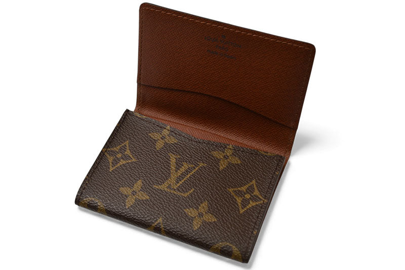 ルイヴィトン 名刺入れ/カードケース LOUIS VUITTON アンヴェロップ・カルト ドゥ ヴィジット モノグラム M62920【中古】