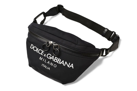 ドルチェアンドガッバーナ バッグ/ボディバッグ DOLCE&GABBANA テクニコ ネオプレン ブラック BM1760 メンズ/レディース【中古】