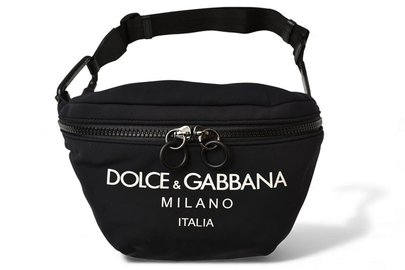 ドルチェアンドガッバーナ バッグ/ボディバッグ DOLCE&GABBANA テクニコ ネオプレン ブラック BM1760 メンズ/レディース【中古】
