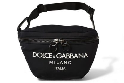 ドルチェアンドガッバーナ バッグ/ボディバッグ DOLCE&GABBANA テクニコ ネオプレン ブラック BM1760 メンズ/レディース【中古】