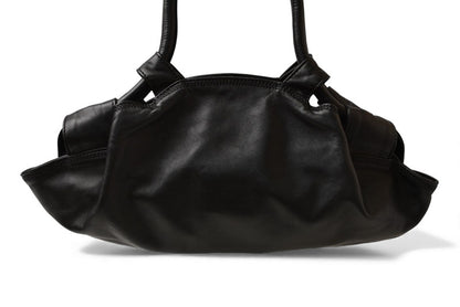 ロエベ ハンドバッグ LOEWE ナッパ アイレ バッグ シープスキン ブラック【中古】
