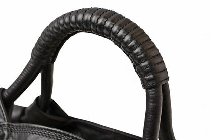ロエベ ハンドバッグ LOEWE ナッパ アイレ バッグ シープスキン ブラック【中古】