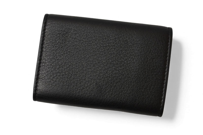 バレンシアガ 財布 BALENCIAGA ミニ財布/三つ折財布 PAPER ZA MINI WALLET ペーパーミニウォレット 391446 ブラック【中古】