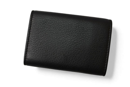 バレンシアガ 財布 BALENCIAGA ミニ財布/三つ折財布 PAPER ZA MINI WALLET ペーパーミニウォレット 391446 ブラック【中古】