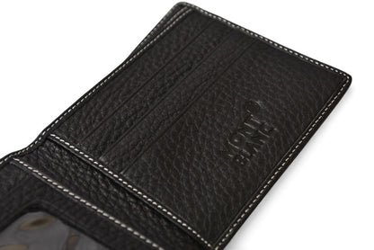 モンブラン 財布/二つ折 札入れ MONTBLANC メンズ/折財布 レザー ブラック【中古】
