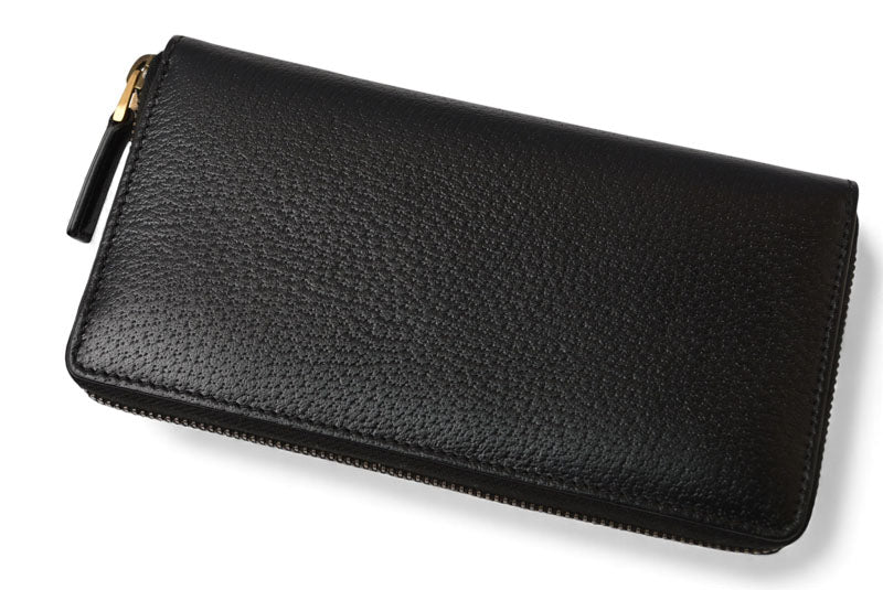 グッチ 未使用 財布 GUCCI 長財布/ラウンドファスナー式 428736 GGマーモント ブラック メンズ/レディース【中古】