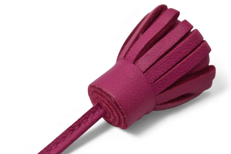 エルメス ブックマーク/チャーム HERMES カルメンチータ GRAND POMPON/グランポンポン 23 ピンク 美品【中古】