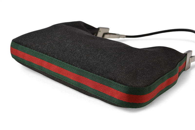 グッチ ショルダーバッグ GUCCI バッグ/肩掛け/ワンショルダー デニム/シェリーライン 01233 【中古】