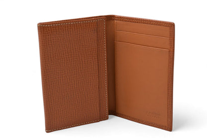 ロエベ カードケース/名刺れ LOEWE レザー アナグラム ブラウン【中古】