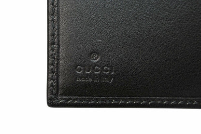 グッチ 財布/二つ折り財布 GUCCI メンズ 札入れ レザー ブラック 034.1408【中古】