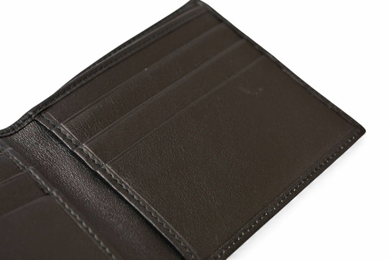 グッチ 財布/二つ折り財布 GUCCI メンズ 札入れ レザー ブラック 034.1408【中古】