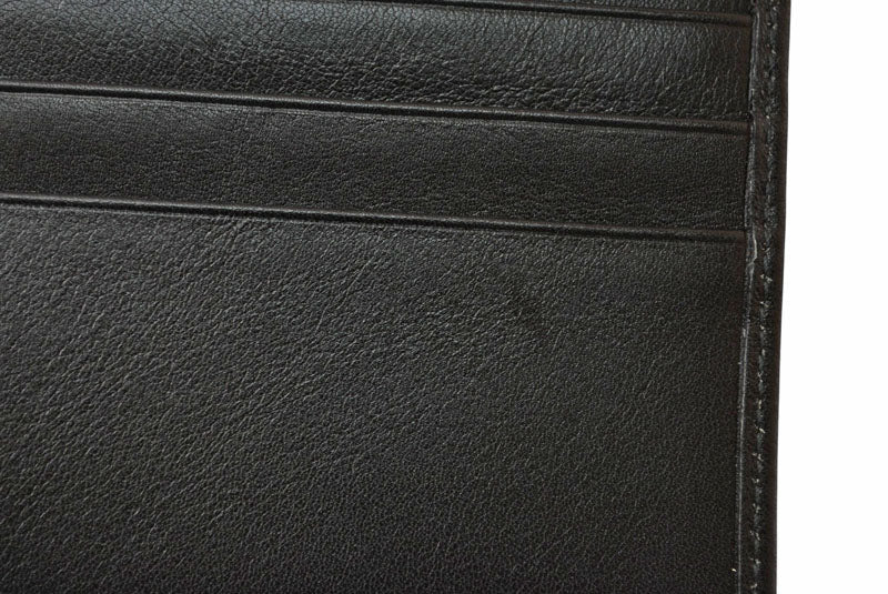 グッチ 財布/二つ折り財布 GUCCI メンズ 札入れ レザー ブラック 034.1408【中古】