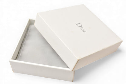クリスチャンディオール ネックレス Christian Dior ロゴ/ハート/シルバー ラインストーン【中古】